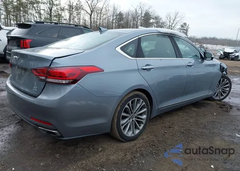 2017 Genesis G80 3.8 from USA, damaged, VIN KMHGN4JE1HU176461